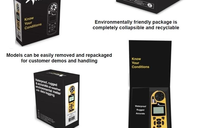 美国NK推出手持式气象仪新包装