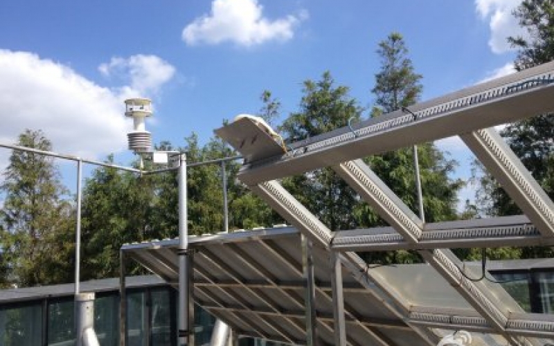 我公司向圣戈班研发提供的气象监控系统完成交付